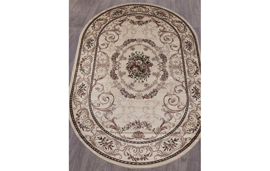 Ковер D066 - CREAM - Овал COLIZEY