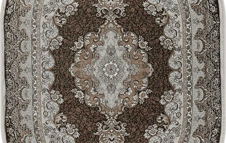 37056C OVAL BEIGE / BROWN Avangard