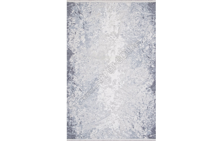 Ковер AB189A - GREY / BLUE - Прямоугольник - коллекция LOTUS