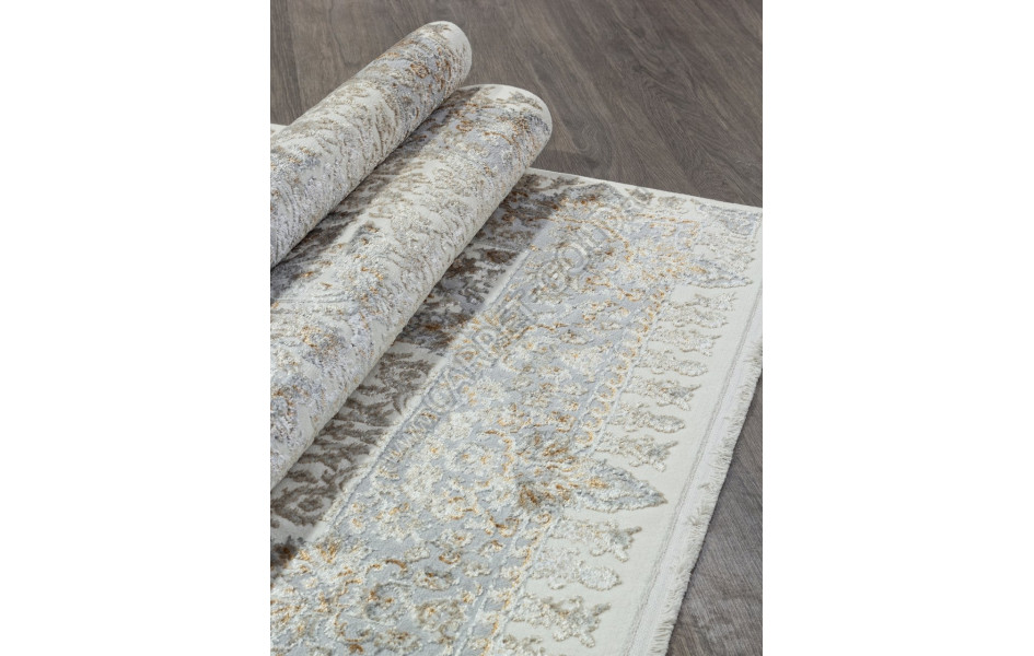 Ковер 06066A - CREAM FDY / CREAM HB - Прямоугольник - коллекция SAHARA