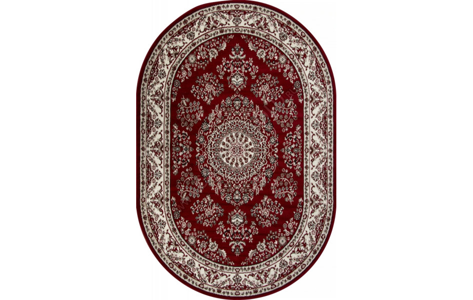 Ковер D285 - RED - Овал - коллекция GAVANA