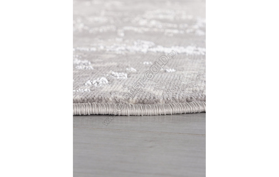 Ковер F477 - GRAY-BEIGE - Овал - коллекция LIMAN