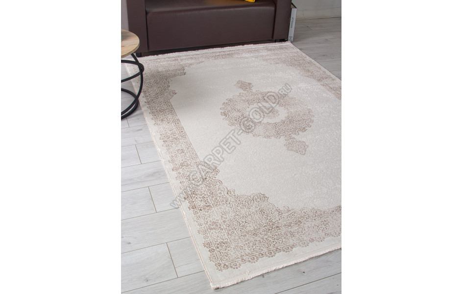 Ковер OC105A - CREAM / CREAM - Прямоугольник - коллекция OASIS